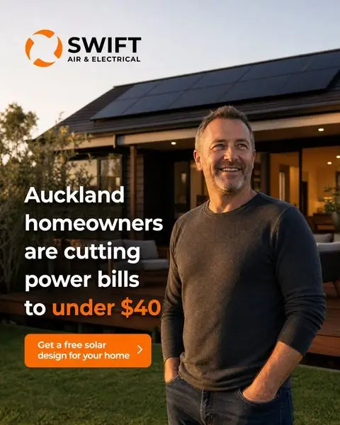 Ad for Swift Air & Electrical